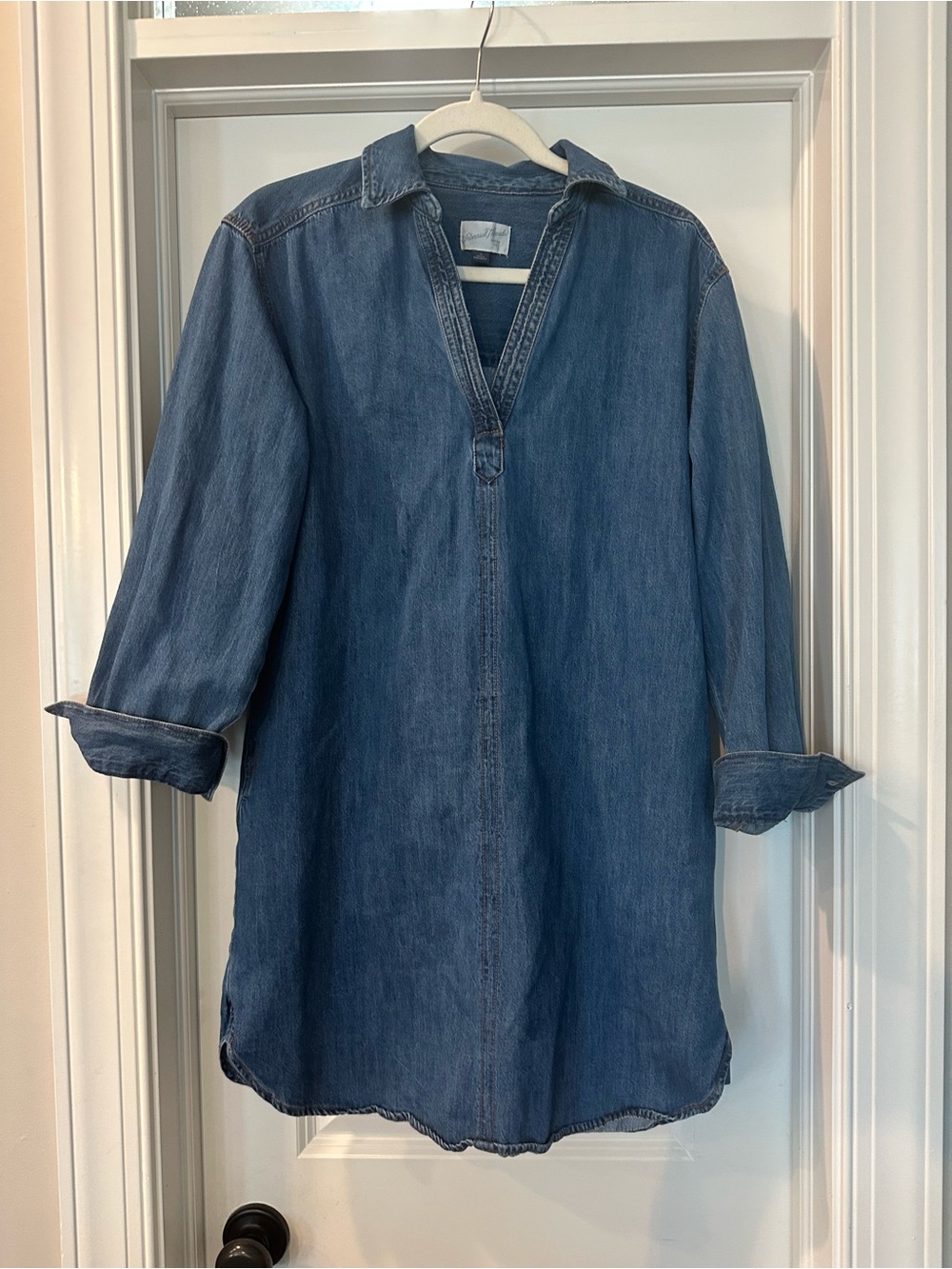 Universal Thread Denim Tunic in Light Blue Wash